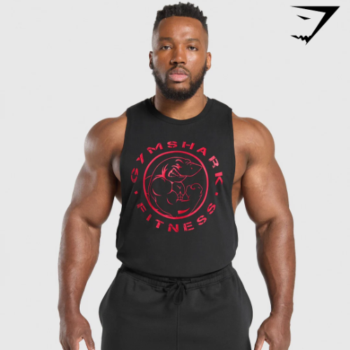 Legacy Drop Arm Tank - Black/Conditioning Red(S)