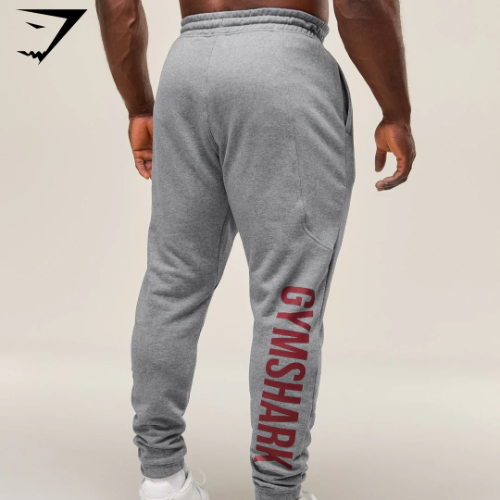 Power Wordmark Joggers (S) - Charcoal Core Marl