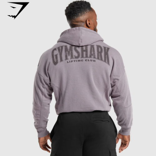 Heritage Washed Hoodie - Fog Purple(M)