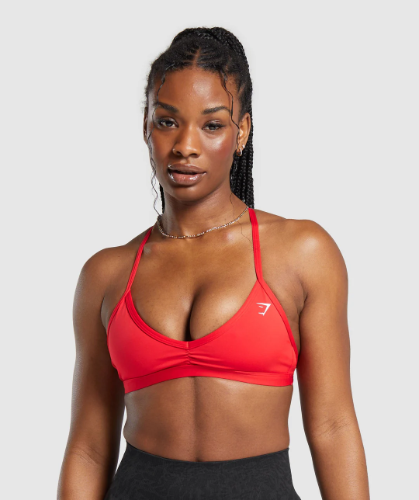 Minimal Sports Bra - Jamz Red(S)