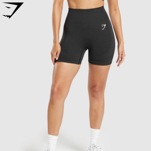 Vital Seamless 2.0 Shorts - Black Marl(S)
