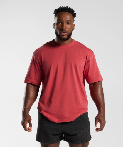 POWER T-SHIRT sundried red(XS)
