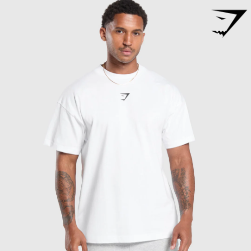Lifting Club Apparel Graphic T-Shirt - White(M)