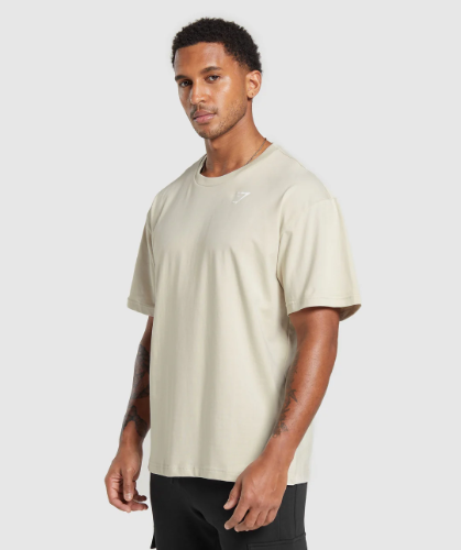 ESSENTIAL OVERSIZED pebble grey(XS)