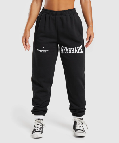 Lifting Essentials Graphic Joggers - Black(S)