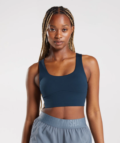 LONGLINE SPORTS BRA navy (XS)