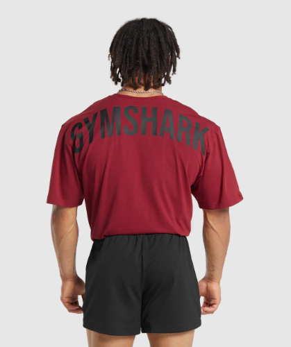 Power T-Shirt - Reps Red/Black(XL)