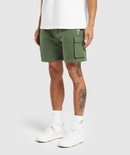 CARGO SHORTS core olive(M)