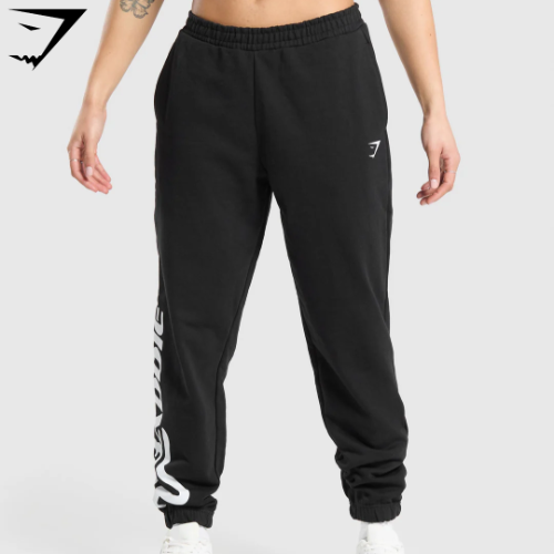Lifting Baddie Graphic Joggers - Black(XS)