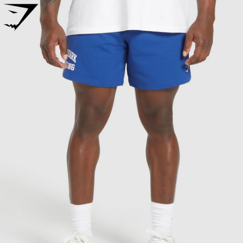 Lifting Mesh 7" Shorts - Wave Blue(S)