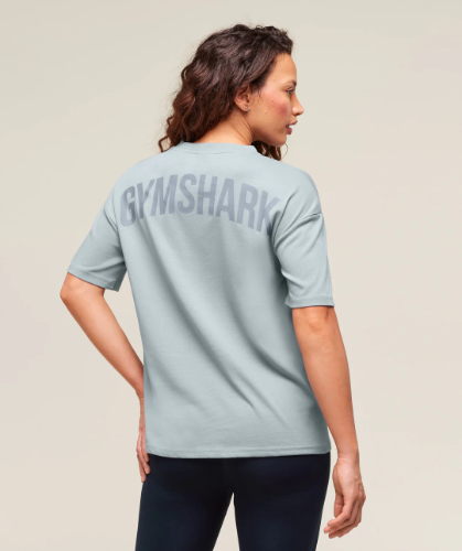 .Preventa Power Oversized T-Shirt - Denim Grey(M)