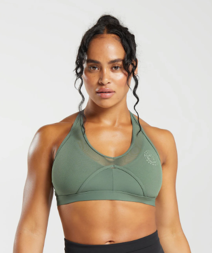 LEGACY T-BAR SPORTS BRA dusk green(S)