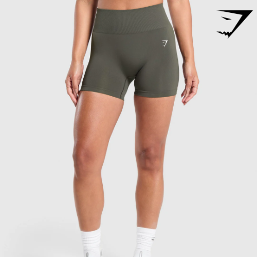 Everyday Seamless Shorts - Strength Green(S)