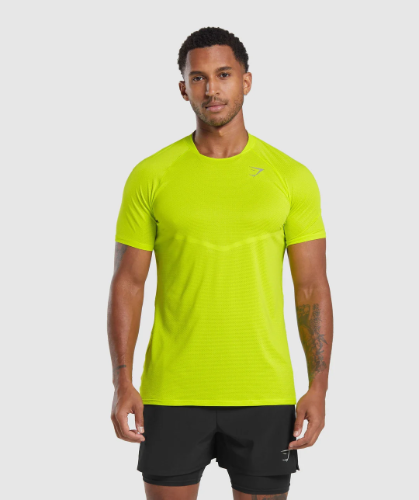 SPEED T-SHIRT fluo green (L)