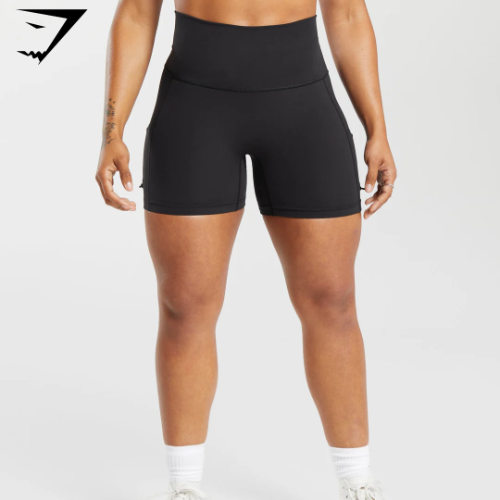 Legacy Logo Tight Shorts - Black(S)