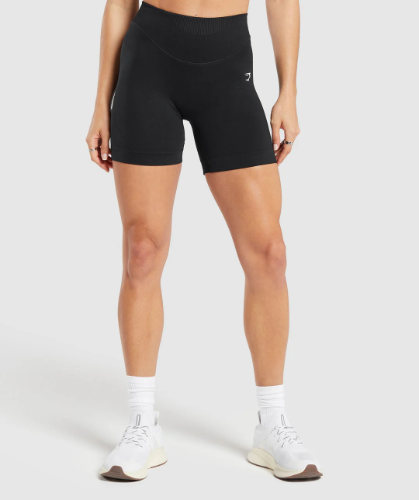 Sweat Seamless Shorts - Black(S)