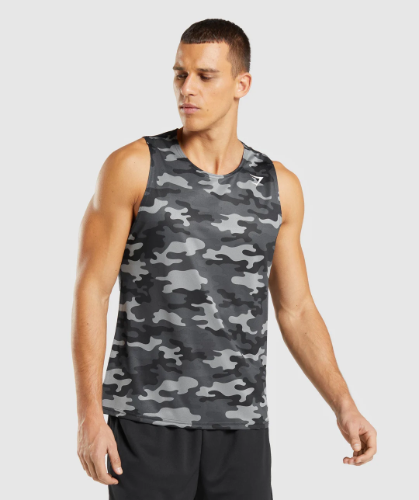 ARRIVAL TANK grey (S)