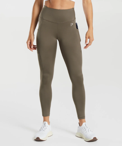 POCKET LEGGINGS camo brown(S)