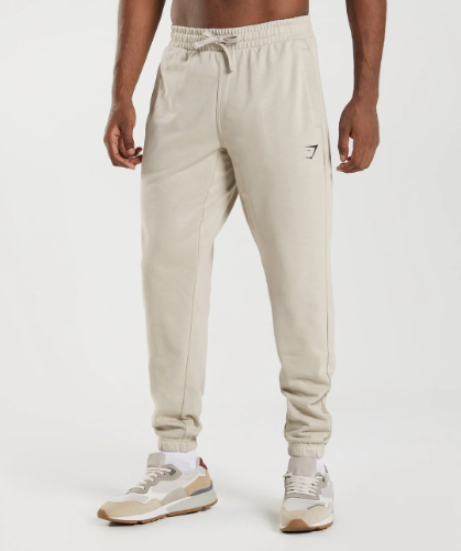 Essential Oversized Joggers - Pebble Grey(M)