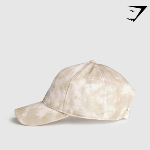 Tie Dye Cap - Sand Brown