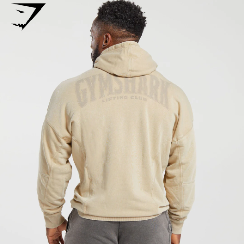 Heritage Washed Hoodie - Desert Beige(L)
