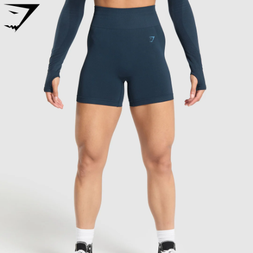 Flex Shorts - Navy/Denim Blue(S)
