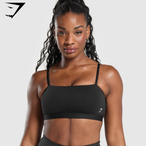 Cut Out Bandeau - Black