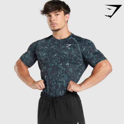Element Baselayer T-Shirt - Titanium Blue(M)