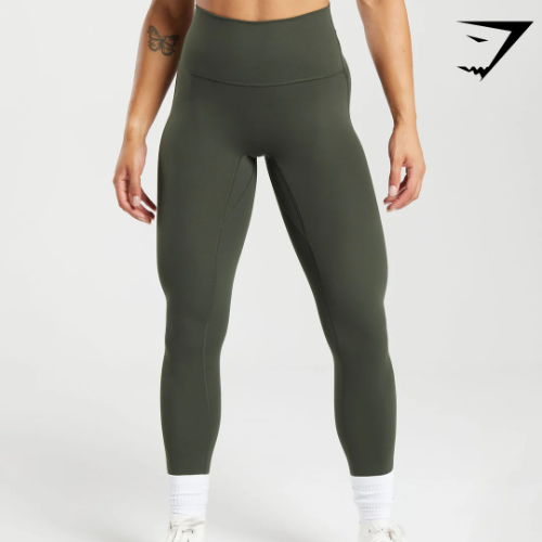 Legacy Regular Leggings - Deep Olive Green(S)