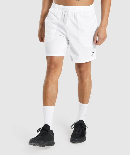 ARRIVAL 7" SHORTS white(M)