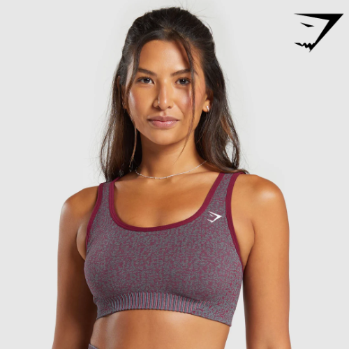 MARL SEAMLESS BRA plum pink(S)