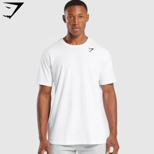 Crest T-Shirt - White(S)