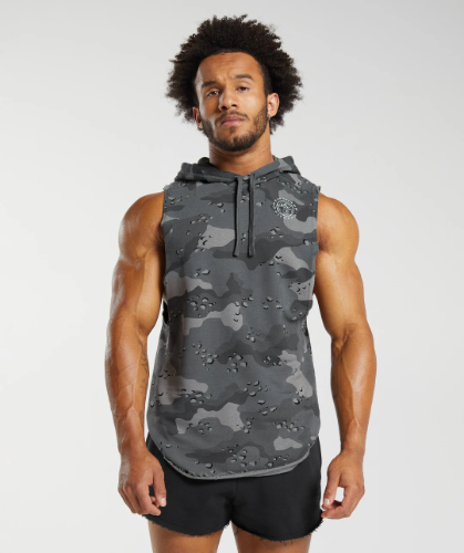 LEGACY DROP ARM HOODIE grey pitch(L)