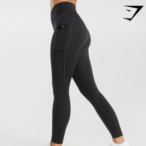 Pocket Leggings - Black(S)