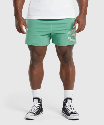 Lightweight Jersey Shorts - Lagoon Green(M)