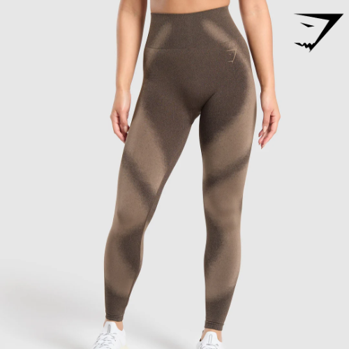Blur Seamless Leggings - Archive Brown/Soul Brown(M)