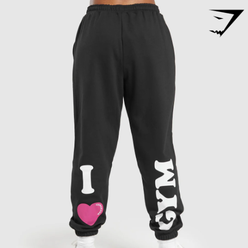 I Heart Gym Joggers - Black(XS)