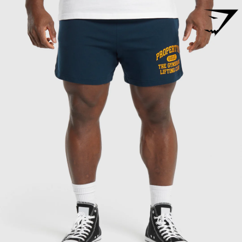 Lightweight Jersey Shorts - Navy(S)