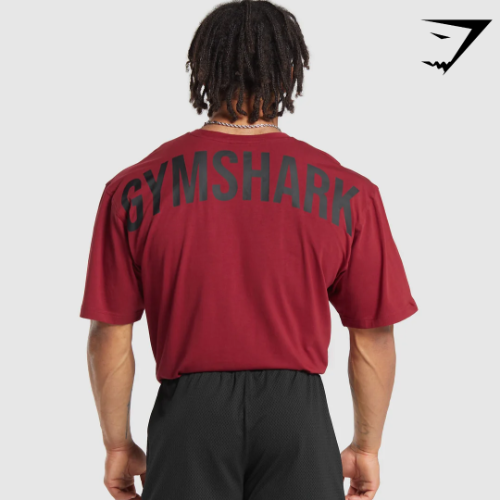 Power T-Shirt - Reps Red/Black(L)