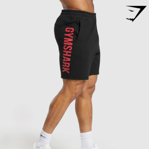 Impact Shorts - Black/Vivid Red (M)