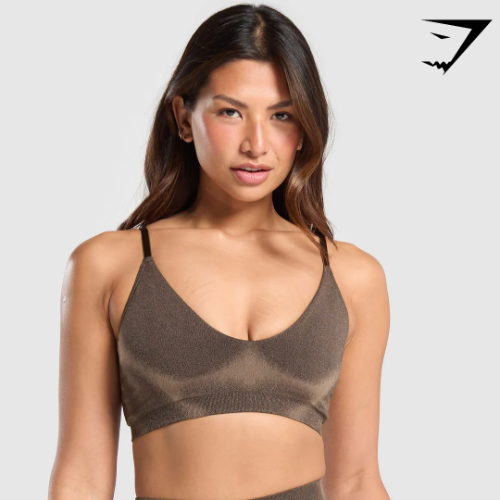 Blur Seamless Bralette - Archive Brown/Soul Brown(S)