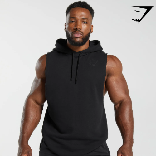 Legacy Drop Arm Hoodie - Black(M)