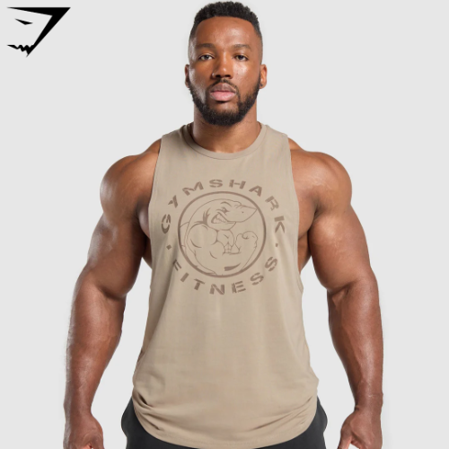 Legacy Drop Arm Tank - Cement Brown(M)