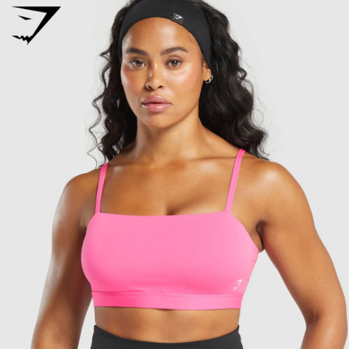 Cut Out Bandeau - Physical Pink (S)