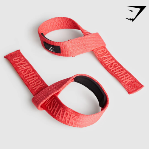 Silicone Lifting Straps - Fly Coral