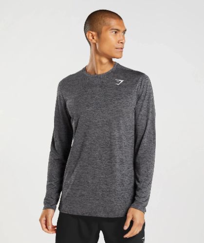 ARRIVAL LONG SLEEVE T-SHIRT grey marl(M)