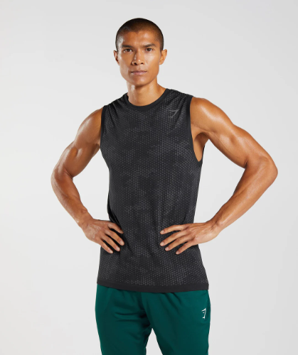 SPORT SEAMLESS TANK black (S)