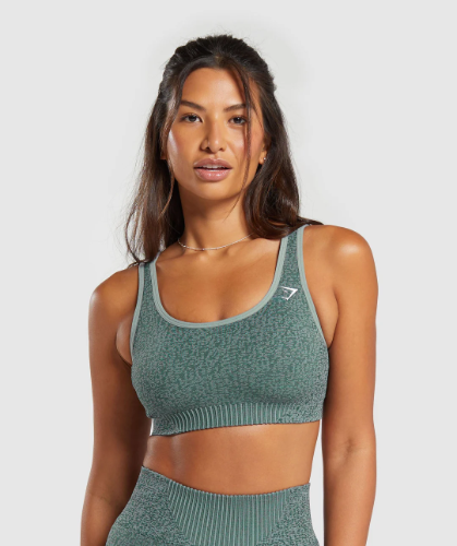 MARL SEAMLESS BRA grey marl (S)