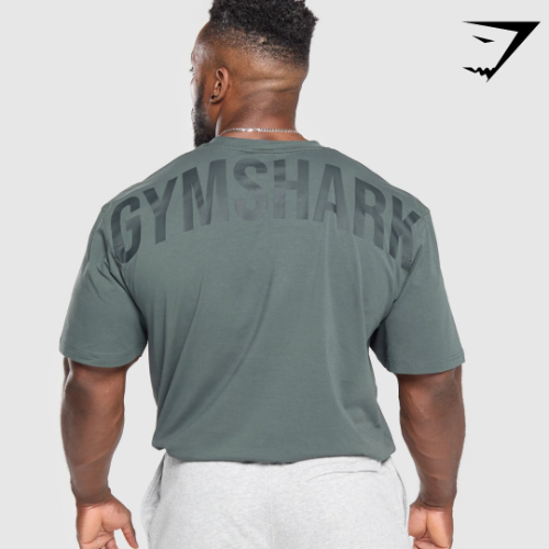 Power T-Shirt - Slate Teal(S)