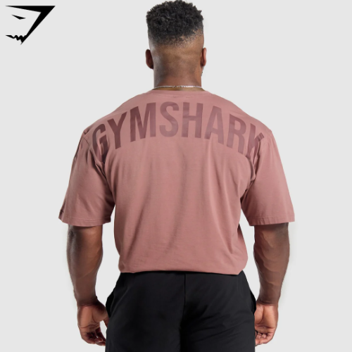 Power T-Shirt - Brick Brown(L)